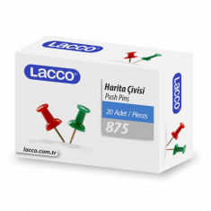 Push Pins Assorted Colours - LACCO